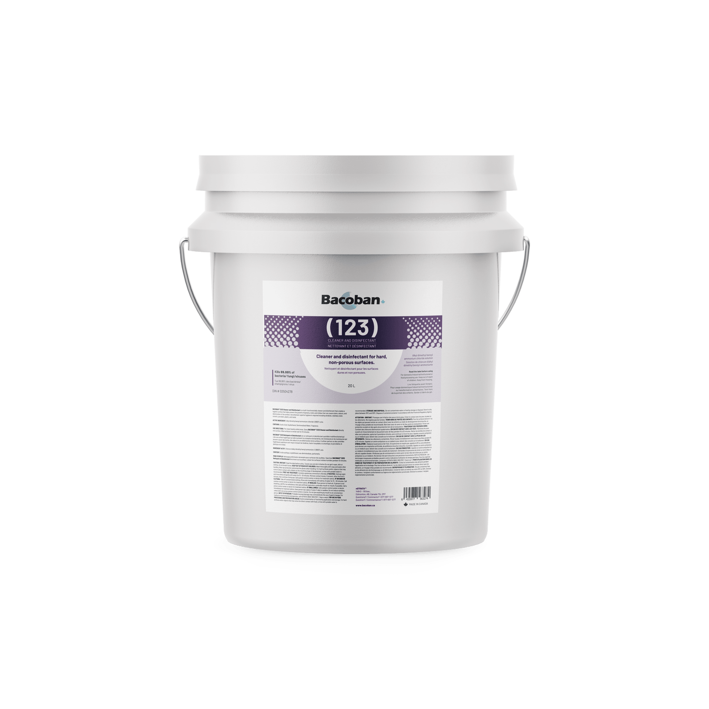 Bacoban 123 – Powerful Disinfectant Cleaner For Industrial use