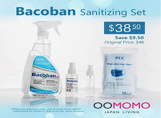 Bacoban Sanitizing set
